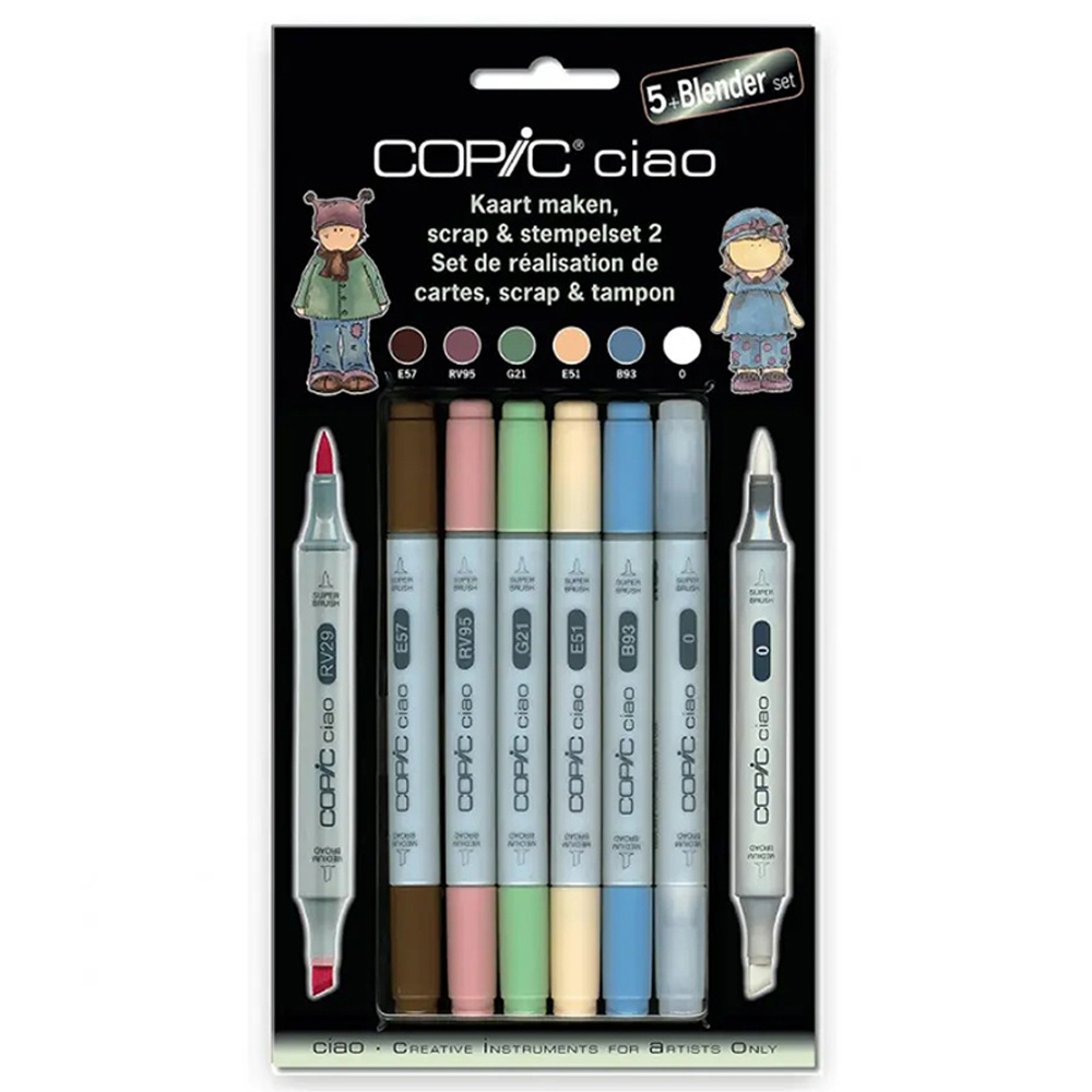 COPIC  Ciao 5+1 Set - Scrapbooking 2