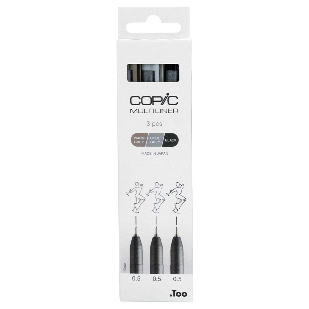 COPIC Multiliner Classic Color 3lü Set