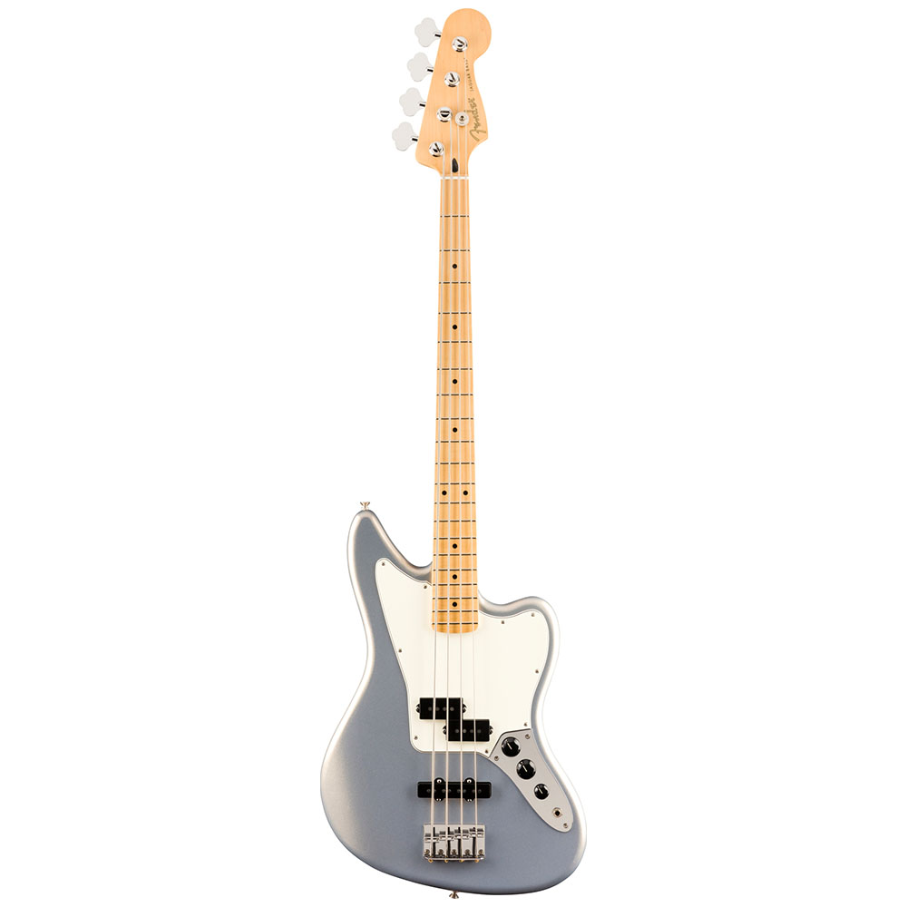 Fender Player Jaguar Bass Akçaağaç Klavye Silver