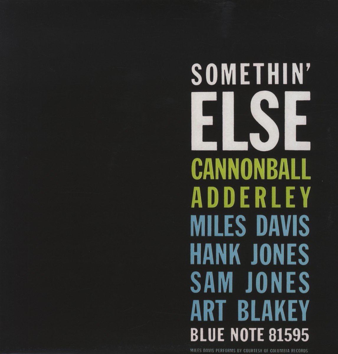 Cannonball Adderley - Somethin' Else