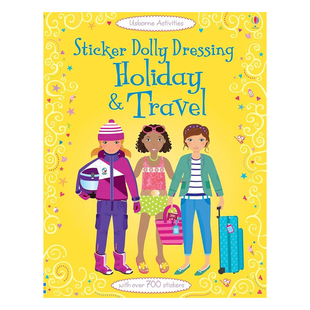 Sticker Dolly Dressing Holiday Travel