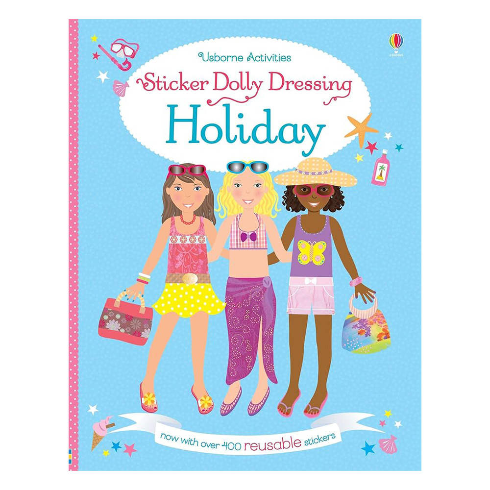 Sticker Dolly Dressing Holiday