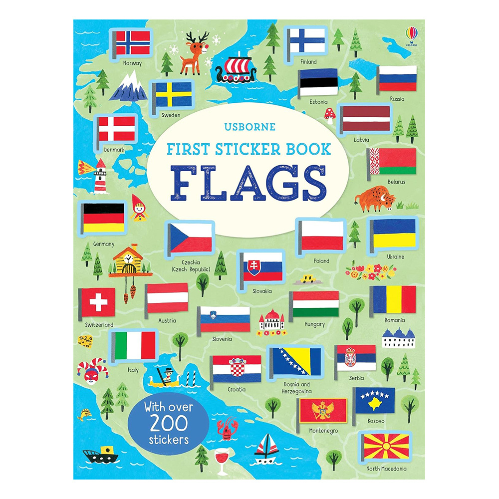 First Sticker Flags
