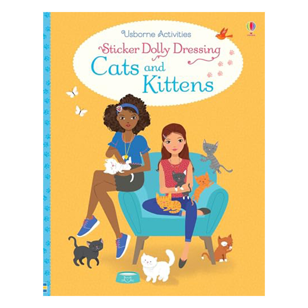 Sticker Dolly Dressing Cats And Kittens