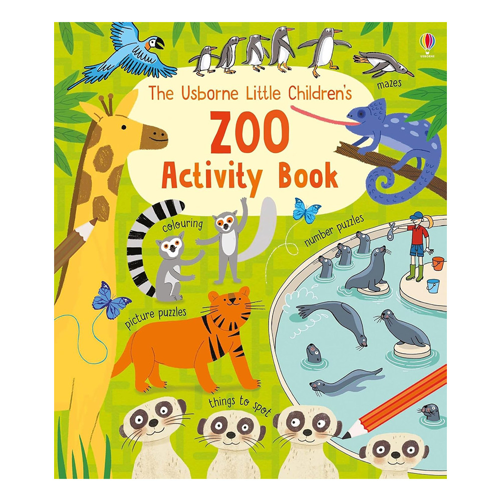 USB - Little Childrens Zoo Activity Book