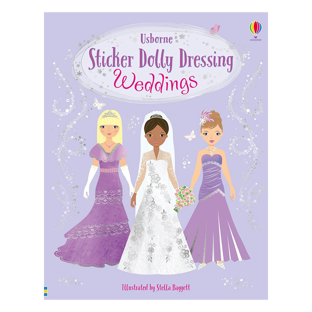 Sticker Dolly Dressing Weddings