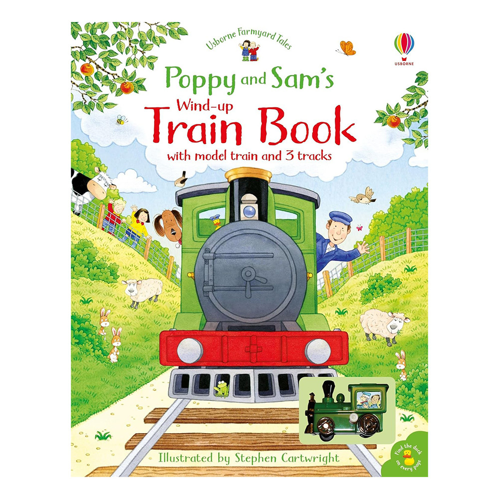 USB - Wind-Up - Poppy and Sam's Wind-Up Train-Book