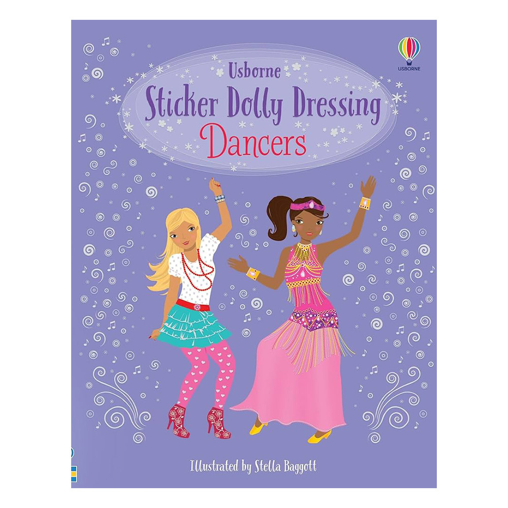 Sticker Dolly Dressing Dancers