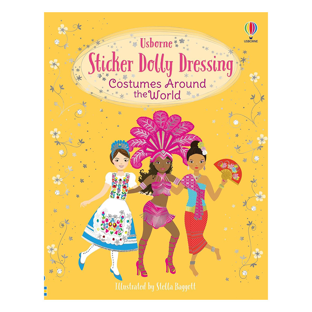 Sticker Dolly Dressing Costumes Around The World