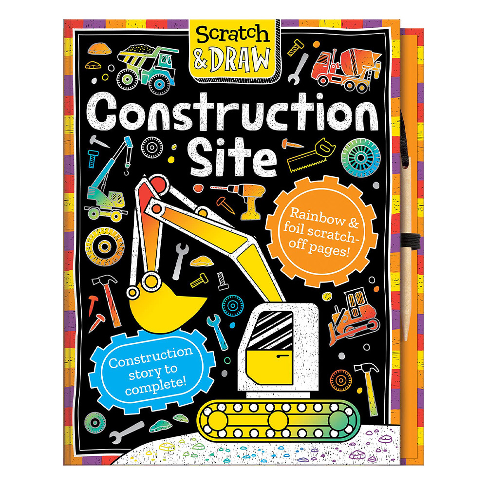 Scratch And Draw - Construction Site