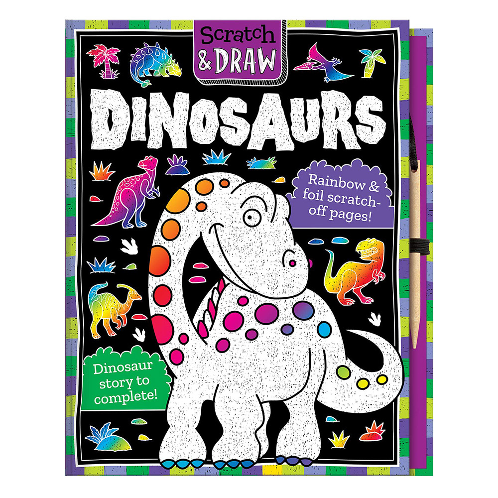 Scratch And Draw - Dinosaurs