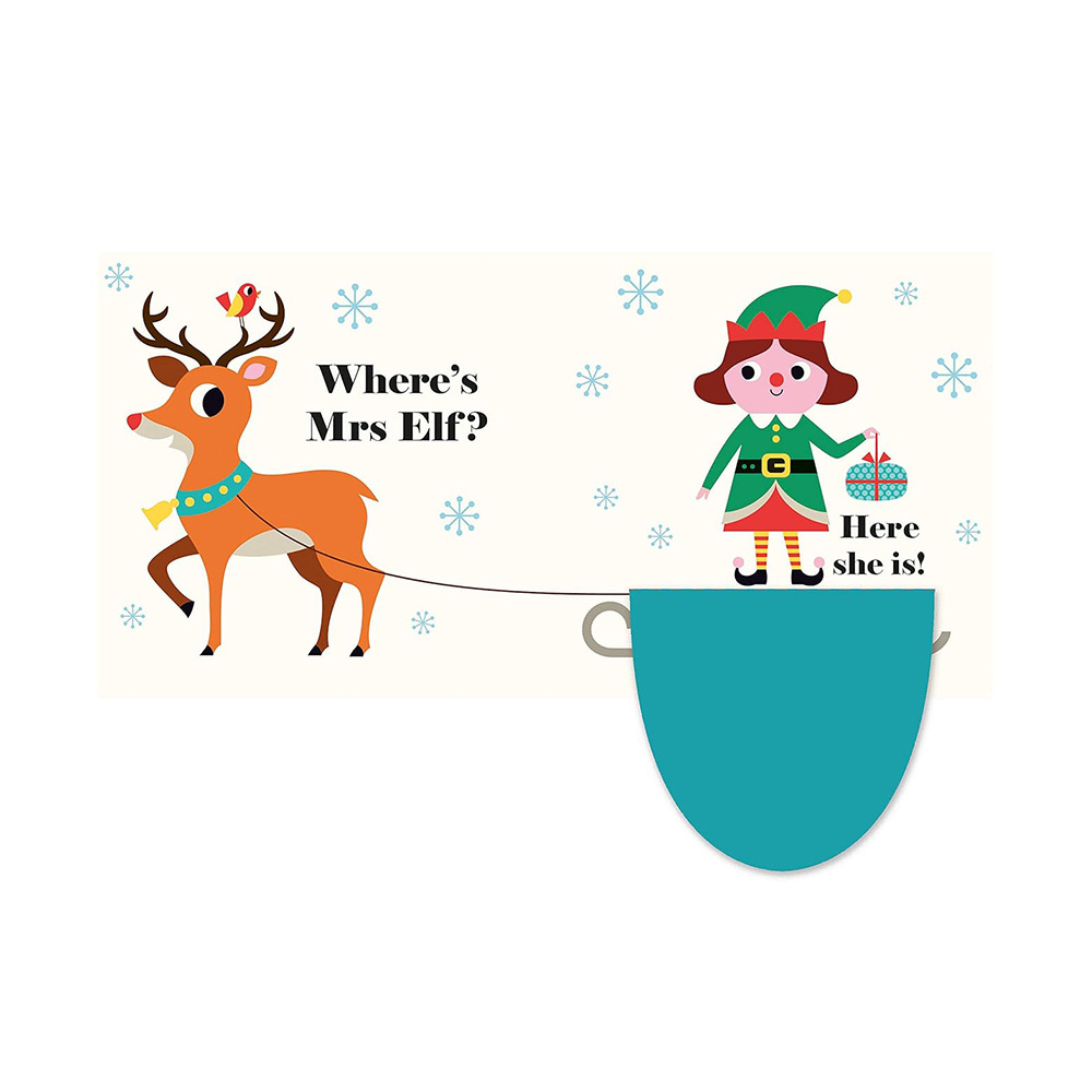 NC - Felt Flaps: Santa Claus