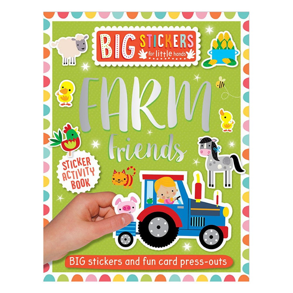 MBI - Big Stickers for Little Hands Farm Friends