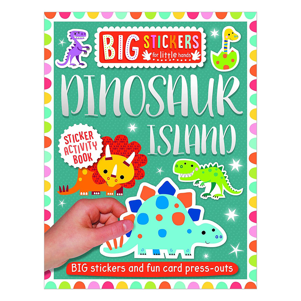 MBI - Big Stickers for Little Hands Dinosaur Island