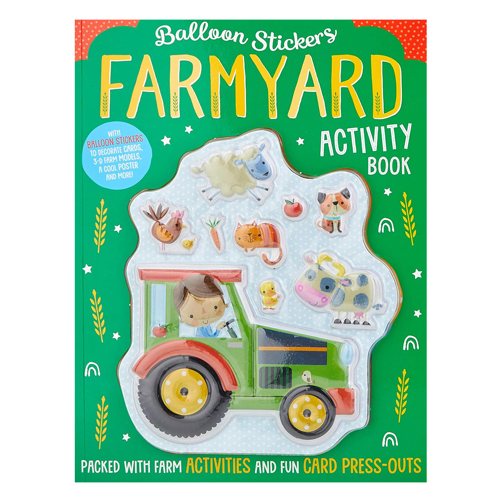 MBI - Balloon Stickers Farmyard Activity Book