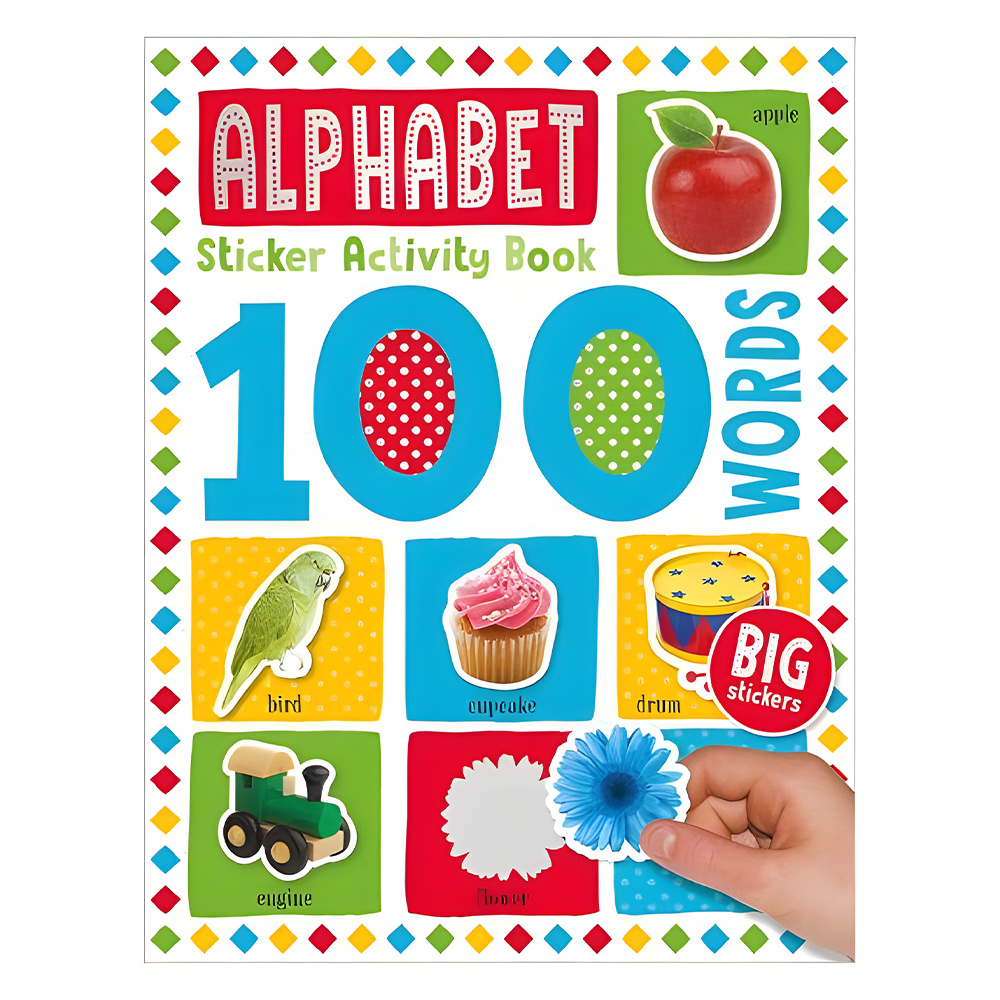 MBI - 100 Words Alphabet Sticker Activity Book