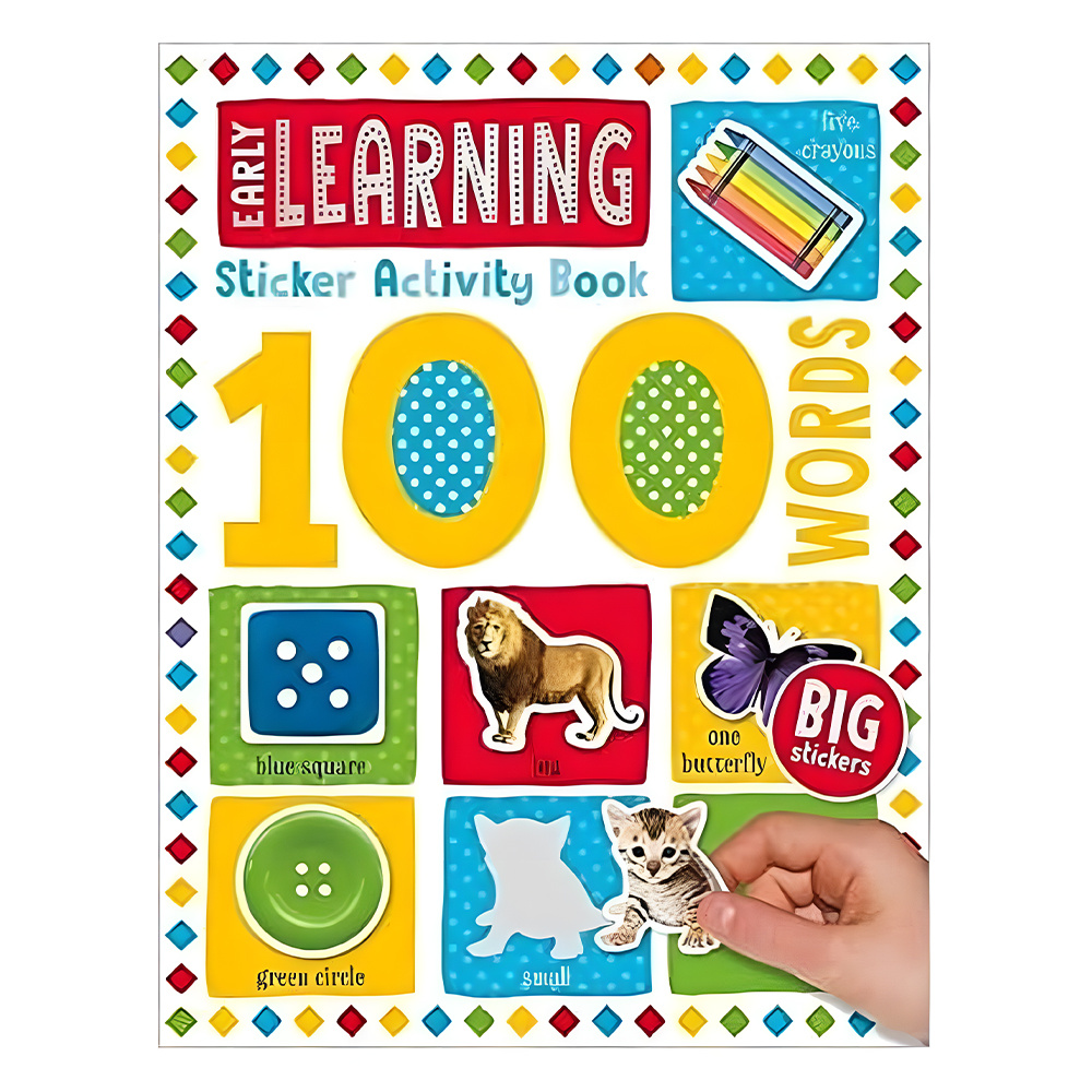 MBI - 100 Words Early Learning Sticker Activity Book