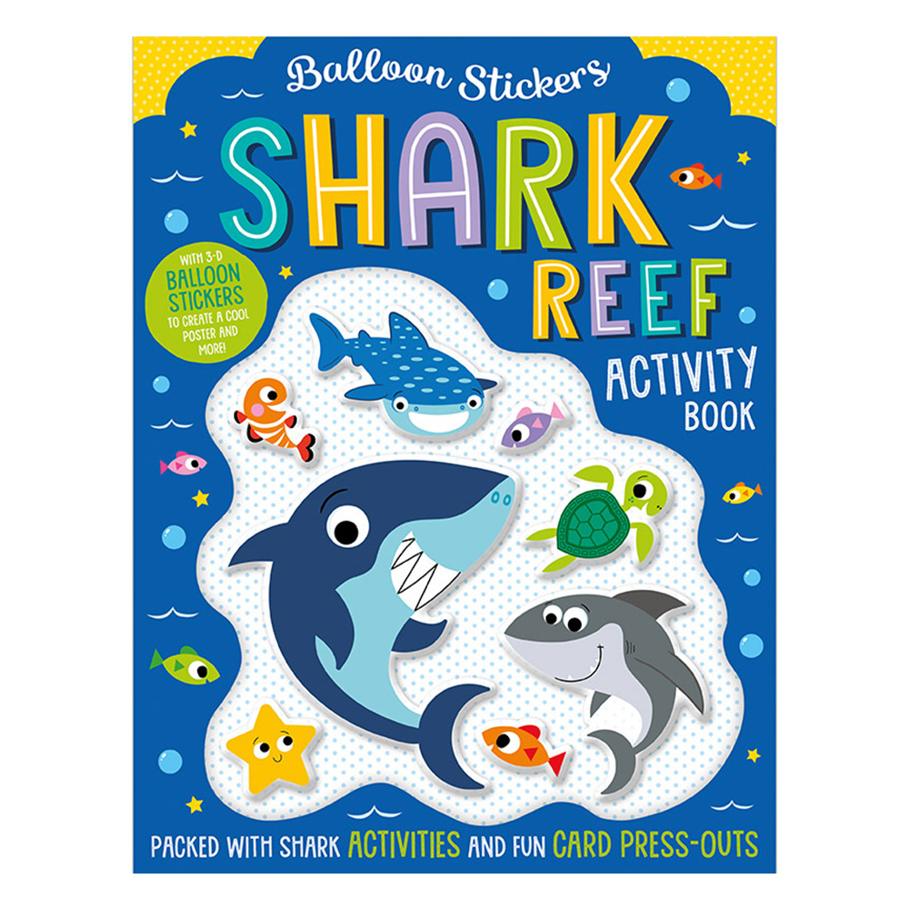 MBI - Balloon Stickers Shark Reef Activity Book