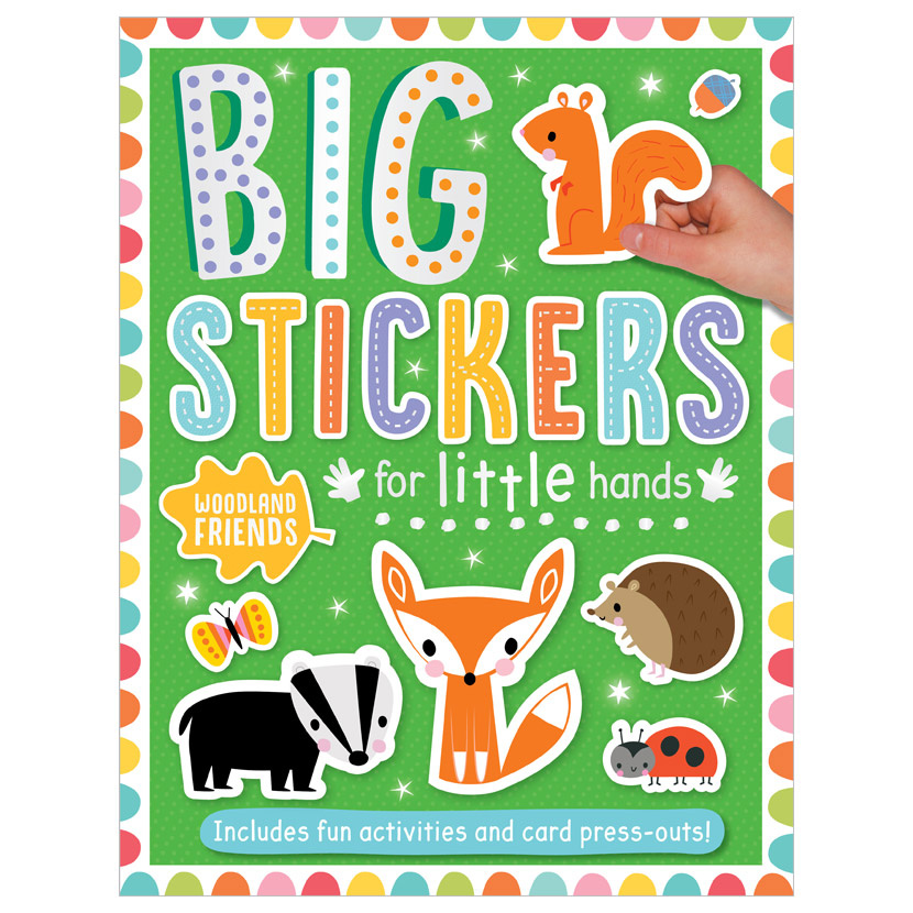 MBI - Big Stickers for Little Hands Woodland Friends