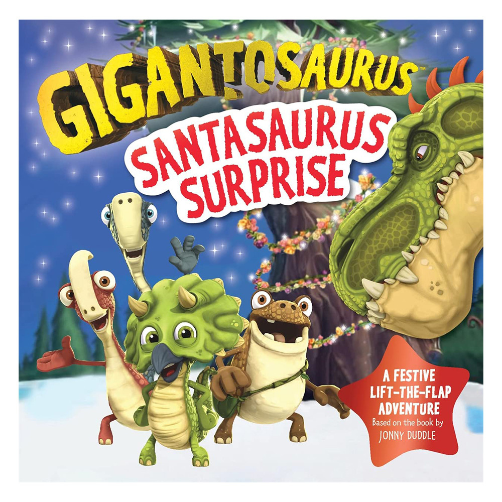 Templar Gigantosaurus Santasaurus Surprise A Christmas lifttheflap dinosaur adventure