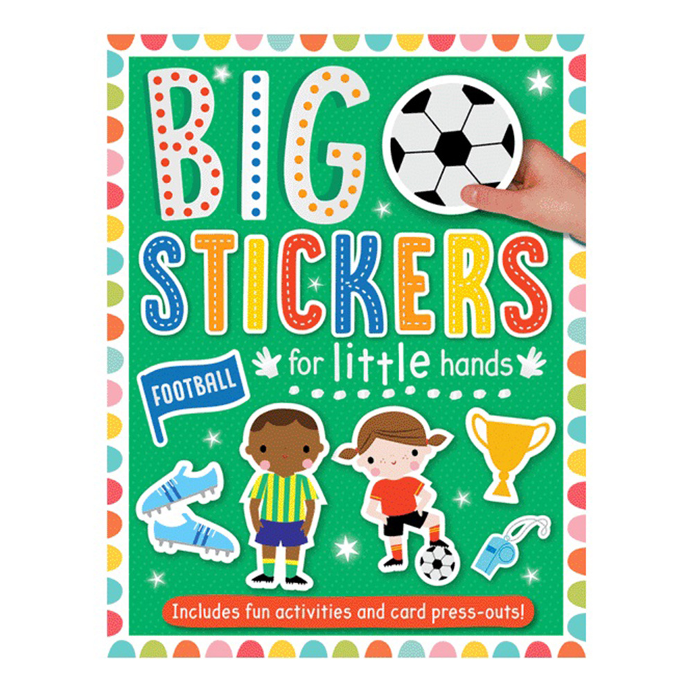MBI - Big Stickers for Little Hands Football