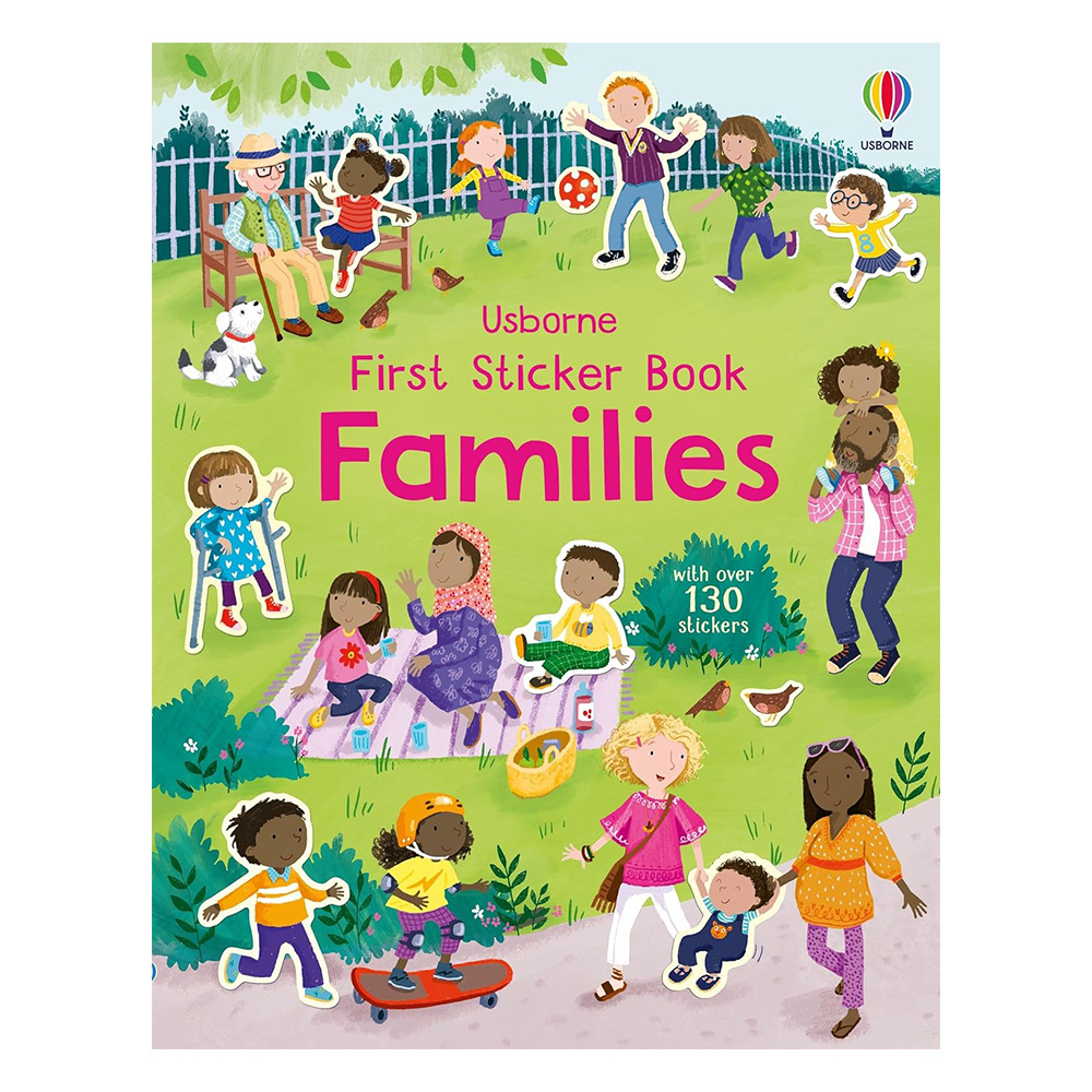 First Sticker Book Families