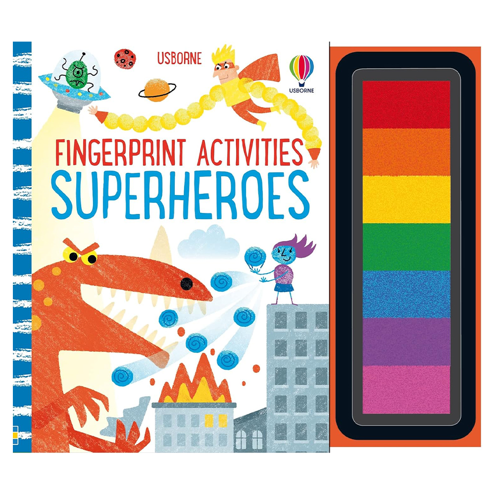 Fingerprint Activities - Superheroes