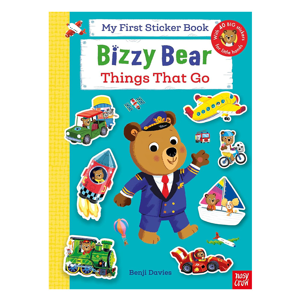 Bizzy Bear: Sticker Book: Go