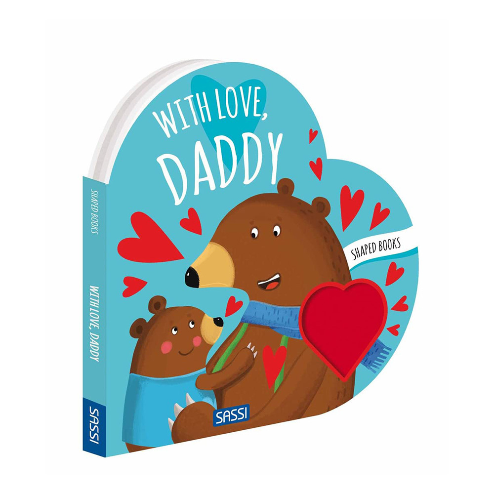 Shaped Books - With Love Daddy