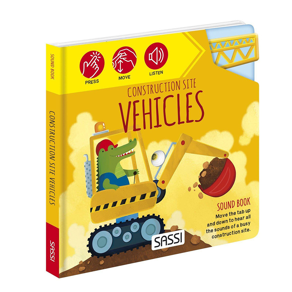 Sound Books - Construction Site Vehicles