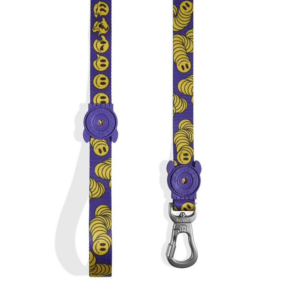 ZEE.DOG Lords Of Zee.Town Zmiley Leash Extra Small