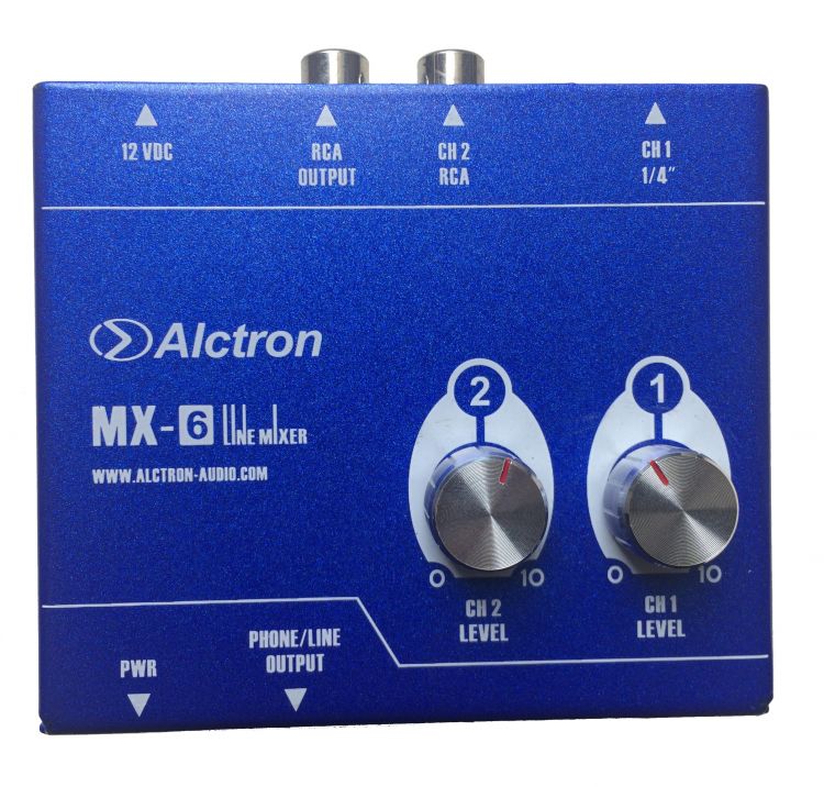 ALCTRON MX-6 2 Kanal Line Mikser