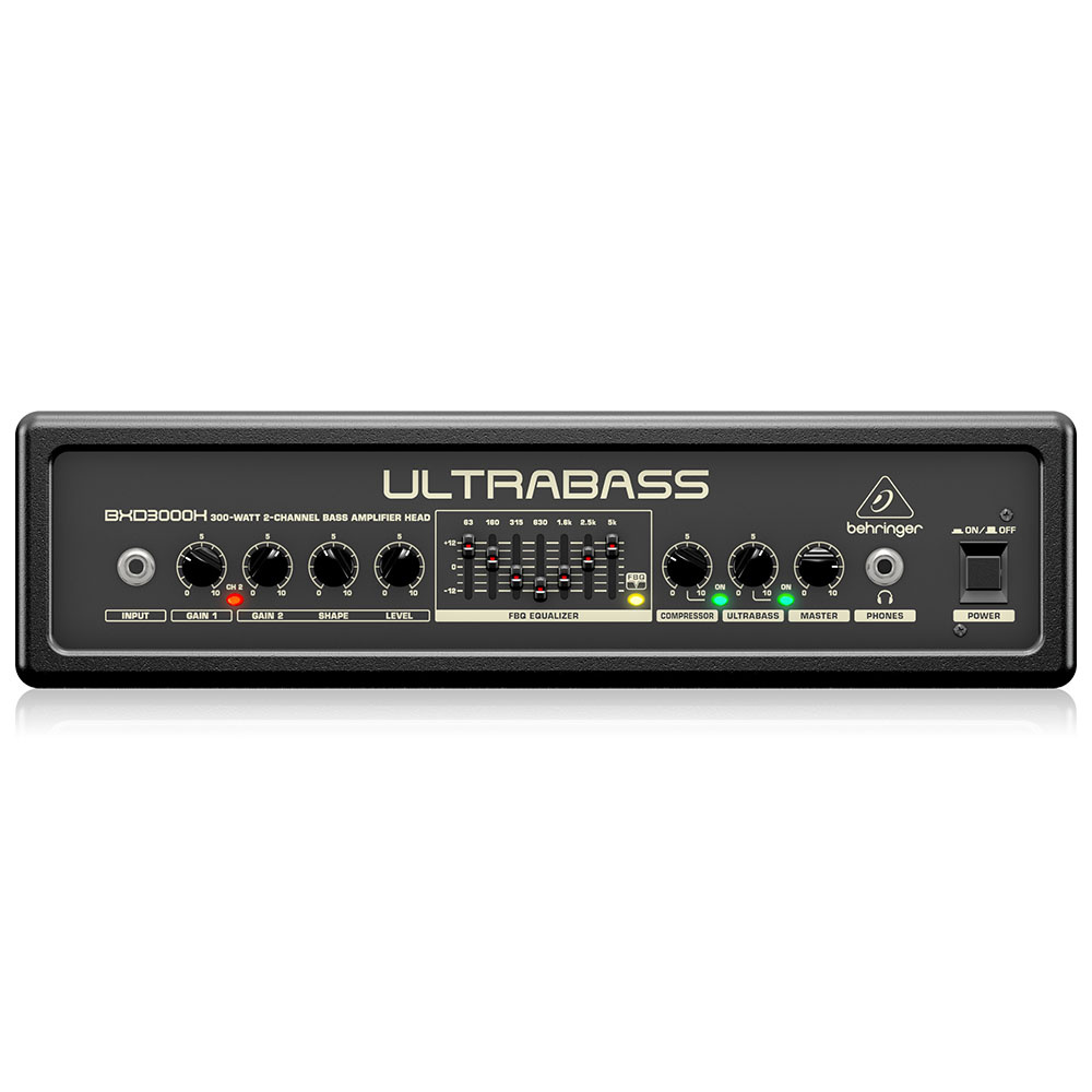 BEHRINGER  300 Watt 2 Kanallı Bas Amplifikatör Kafa