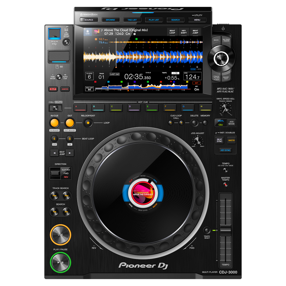 PIONEER DJ by ALPHATHETA CDJ-3000 Profesyonel DJ Multi Player