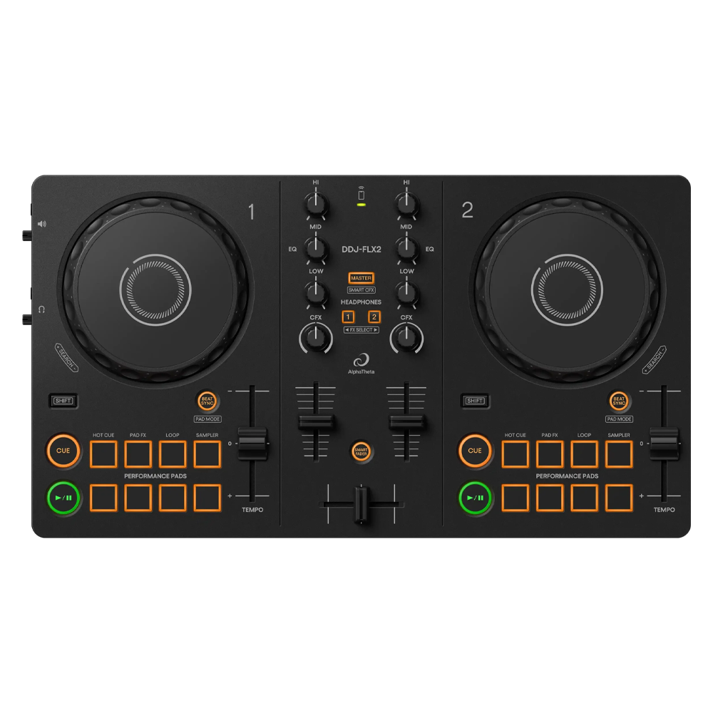 PIONEER DJ by ALPHATHETA DDJ-FLX2 2 Kanal rekordbox DJ Kontrol Ünitesi