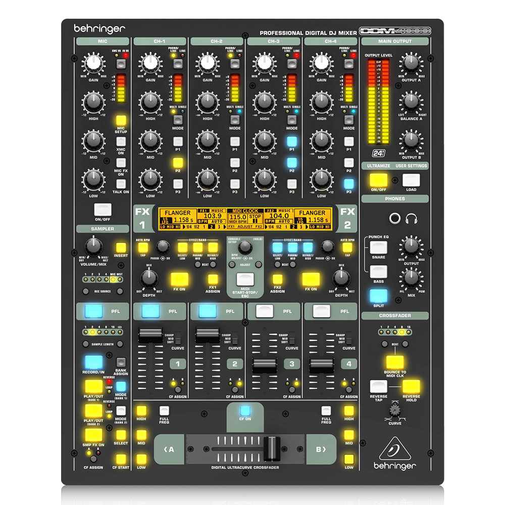 BEHRINGER DIGITAL PRO MIXER DDM4000 / DJ