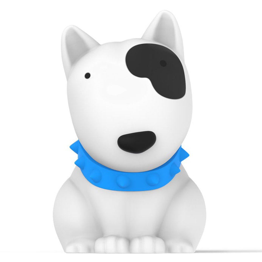 DHINK Silikon Gece Lambası Köpek Bob Beyaz