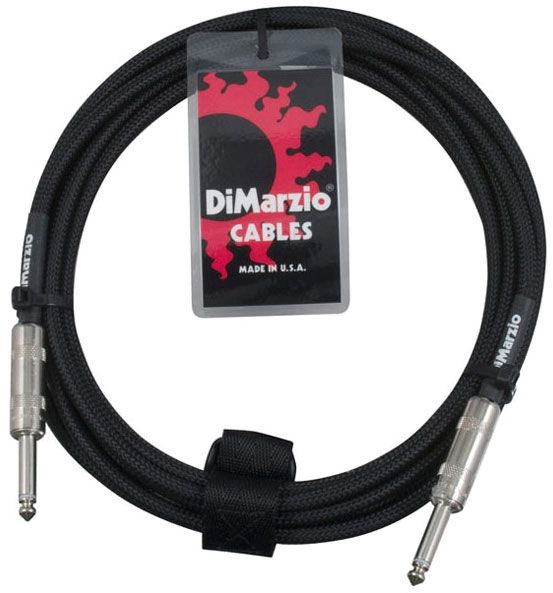 DIMARZIO EP1715SSBK - Instrument Cables with 1/4”