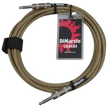 DiMarzio EP1710SSVT 3 Metre Sarı Enstrüman Kablosu