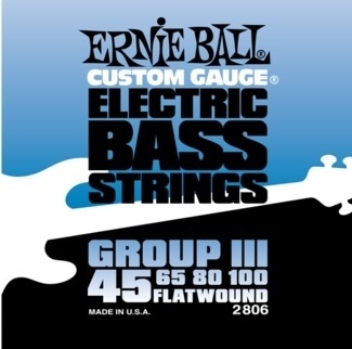 ERNIEBALL P02806 Flatwound Bass EB Bass Fltwnd III Bas Gitar Teli
