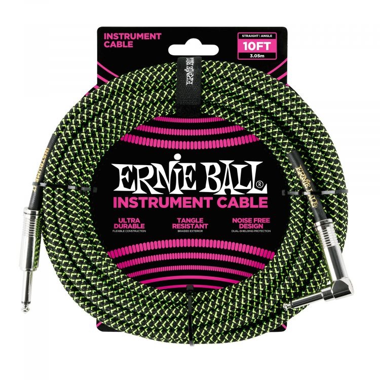 Ernieball P06077 3 Metre Enstrüman Kablosu