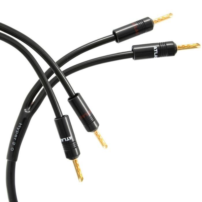 Atlas Cable Hyper 2.0 Speaker Cable Z-Plug Banana 3m Hoparlör Kablosu