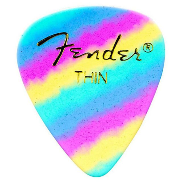 Fender Premium  351 Shape Thin Rainbow Pena (12 Adet)