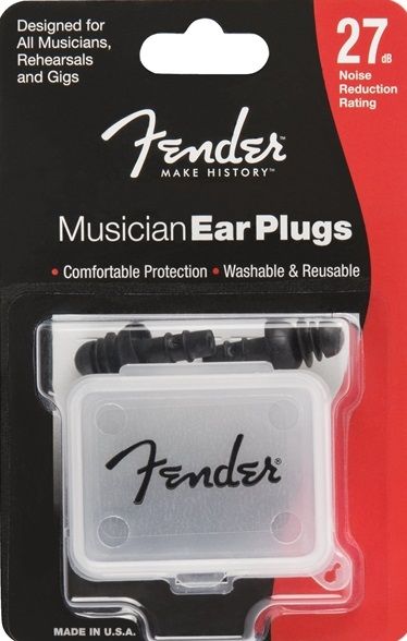 Fender Musician Series Black Ear Plugs Kulak Tıkaçları