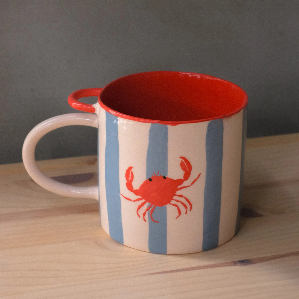 GRİ SERAMİK Crab Fincan