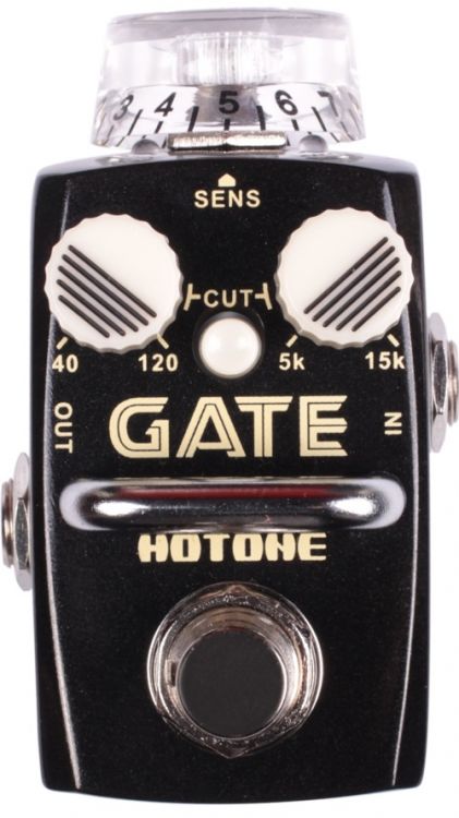 Hotone GATE SNR-1 Single Footswitch Analog Noise Reducer Pedal