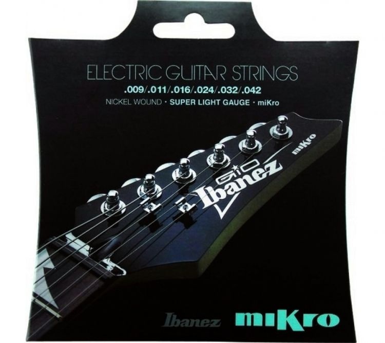 IBANEZ IEGS61MK 0.09 - 0.42 Mikro Elektro Gitar Teli