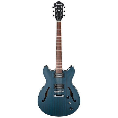 Ibanez AS53-TBF Artcore Serisi Semi Hollow Body Transparent Blue Flat Rosewood Klavye Elektro Gitar