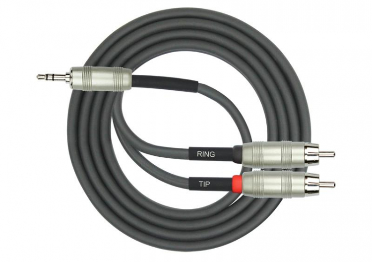 KIRLIN LGY-364L-2M-BK Ses Bağlantı Kablosu