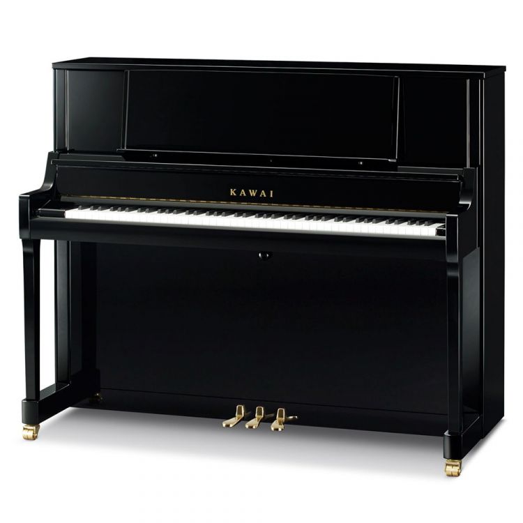 KAWAI K-400 M/PEP Parlak Siyah 122 CM Duvar Piyanosu